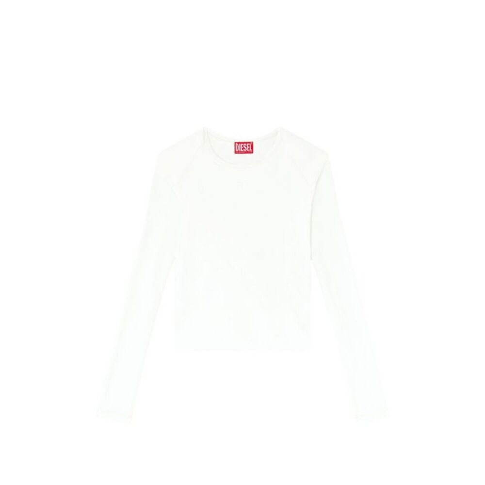 Diesel Women Cotton Cropped Top